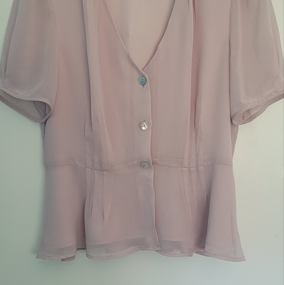 Wilfred Tops - Aritzia Wilfred flowy blouse size 10